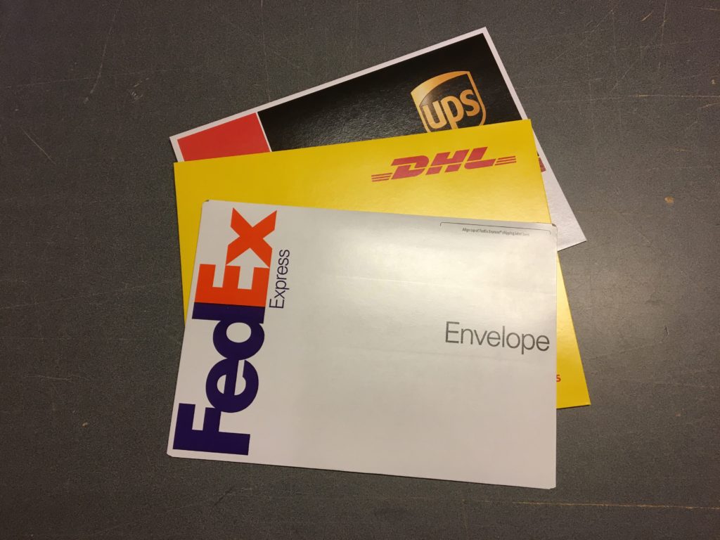 fedex envelope rates